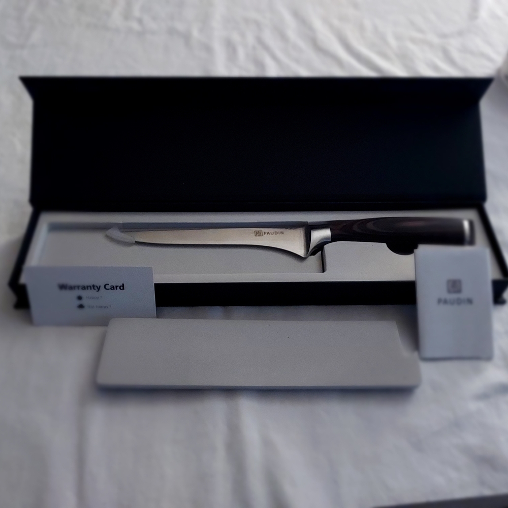 NEW PAUDIN 7" High Carbon Stainless Steel Fillet Knife Ergonomic Handle